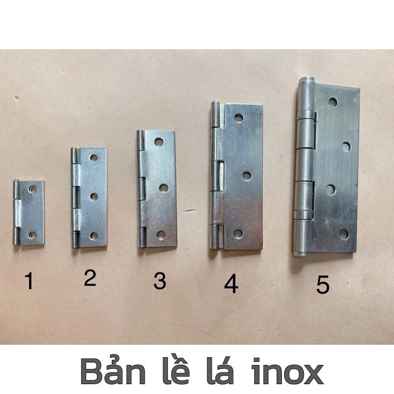 (GIÁ HỦY DIỆT) Bản Lề Inox 38, 50, 65, 75, 90