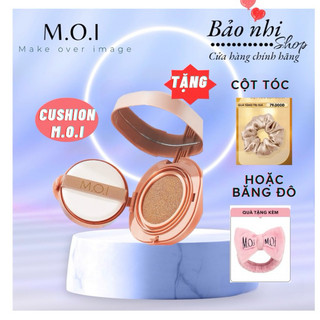 PHẤN NƯỚC CHỐNG  NẮNG SPF 50+ , PA +++ PHẤN PHỦ KỀM DẦU M.O.IMUA TẶNG 1 CỘT TÓC HOẶC BĂNG ĐÔ M.O.I