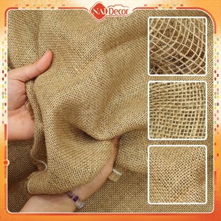 Vải Bố Thô (Khổ 1mx1.6m) Nai Decor Vải Bố Đay Dùng Làm Phông Nền Chụp Ảnh, Phụ Kiện Handmade