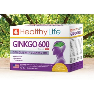 Viên uống hoạt huyết dưỡng não Ginkgo 600 mg with coenzyme Q10 BLACKMORES  600mg