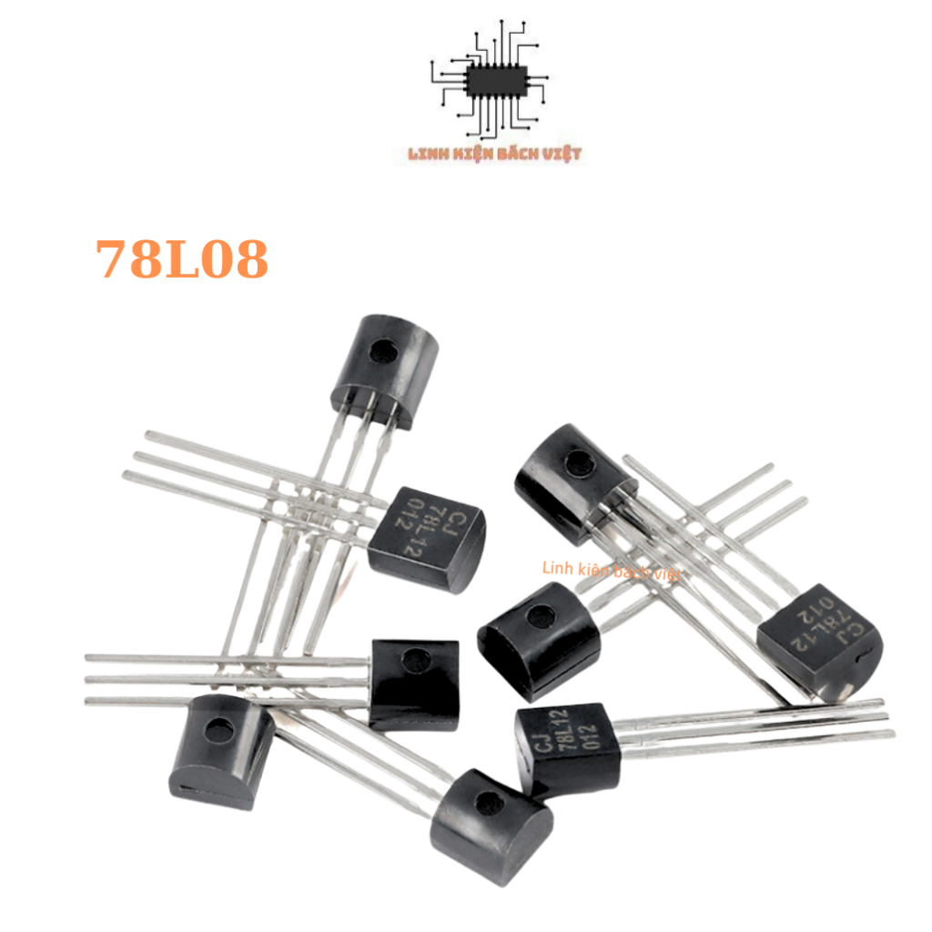 IC 78L08 , IC ổn áp 8V chất lượng tốt (10 chiếc)