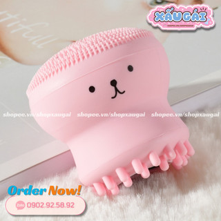 Dụng cụ rửa mặt massage bạch tuộc mã 2783
