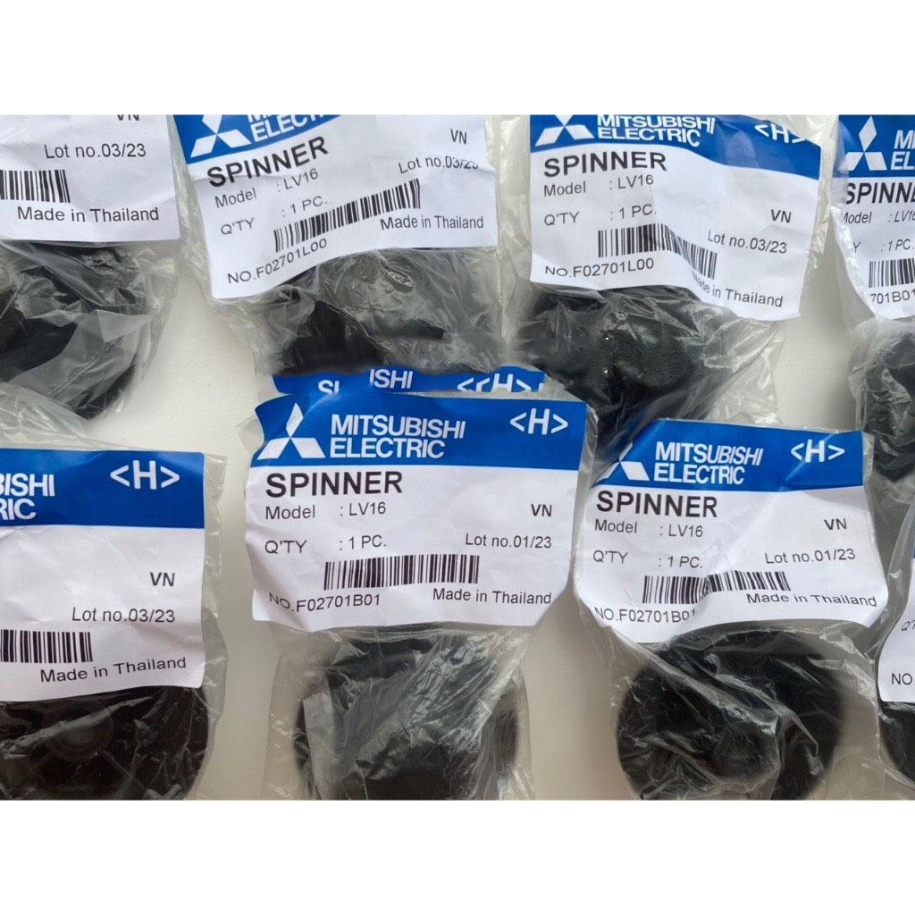 Núm giữ cánh quạt, khóa lồng Mitsubishi đời mới, đời cũ