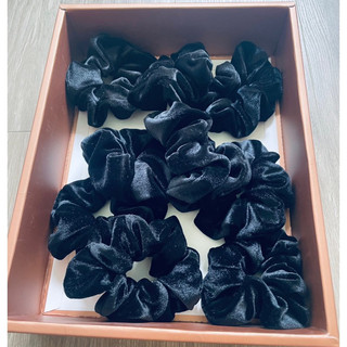 sale🔥dây cột tóc h&m nhung đen hàng cao cấp