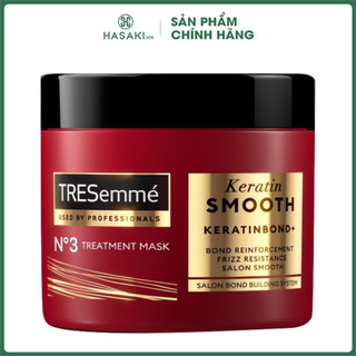 Kem ủ tóc tresemmé keratin smooth vào nếp suôn mượt 180ml hasaki sản phẩm chính hãng