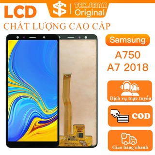 Màn hình LCD Samsung A750 / a7 2018 Màn hình cảm ứng LCD bộ phận kỹ thuật số Kiểm tra 100% - Thay thế màn hình LCD