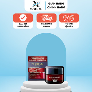 Cặp Kem Dưỡng Da Loreal Revitalift Laser X3 Chống Lão Hoá Ngày - Đêm , 50ml x 2