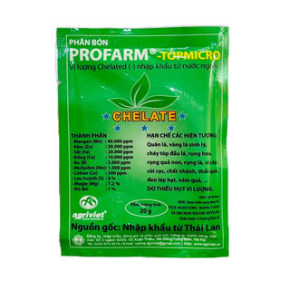 Vi Lượng Xanh Lá, Hạn Chế Vàng Lá, Dày Lá Hiệu Chelete 20gr
