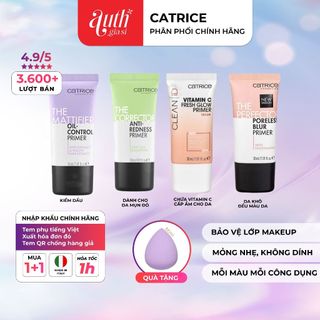 [HOT] Kem Lót Kiềm Dầu Dưỡng Ẩm CATRICE Primer Catrice kiềm dầu, giữ lớp nền và làm đều màu da