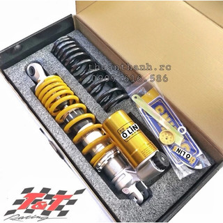 Phuộc Ohlins 1:1 ( Kèm Lò Xo Đen+Núm Vàng)-Vario/Ckick/LEAD/Vision/Freego/Grande/...
