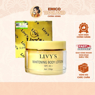 [Chính Hãng] Kem Body Livy's Whitening Lotion Thái Lan 250g