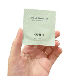 GÓI TINH CHẤT CĂNG BÓNG, SE KHÍT LỖ CHÂN LÔNG CHỐNG LÃO HÓA OHUI PRIME 1ML