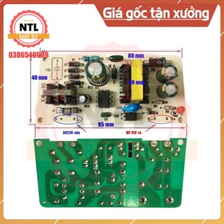 Mạch nguồn 12v 2.5A cũ không vỏ cho mạch step