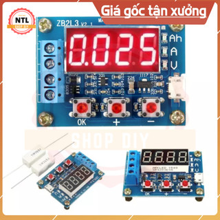 Mạch xả đo, kiểm tra, test dung lượng pin 18650 - ắc quy - pin sắt ZB2L3 ZB206
