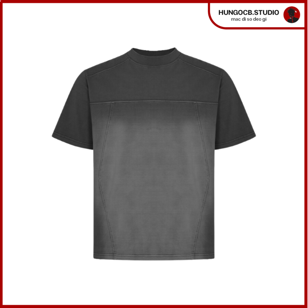 Áo Thun Washed Regular [UNISEX] CONFUSED ACID WASHED TEE - Hungocb.Studio