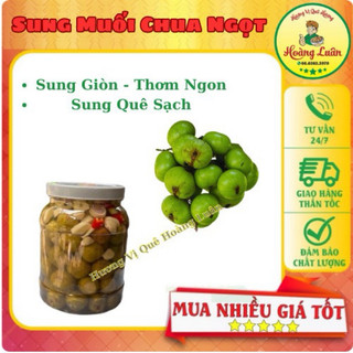 Sung Muối Chua Siêu Ngon Không Chát Lọ 1kg #sungmuoichua #sungchuangot