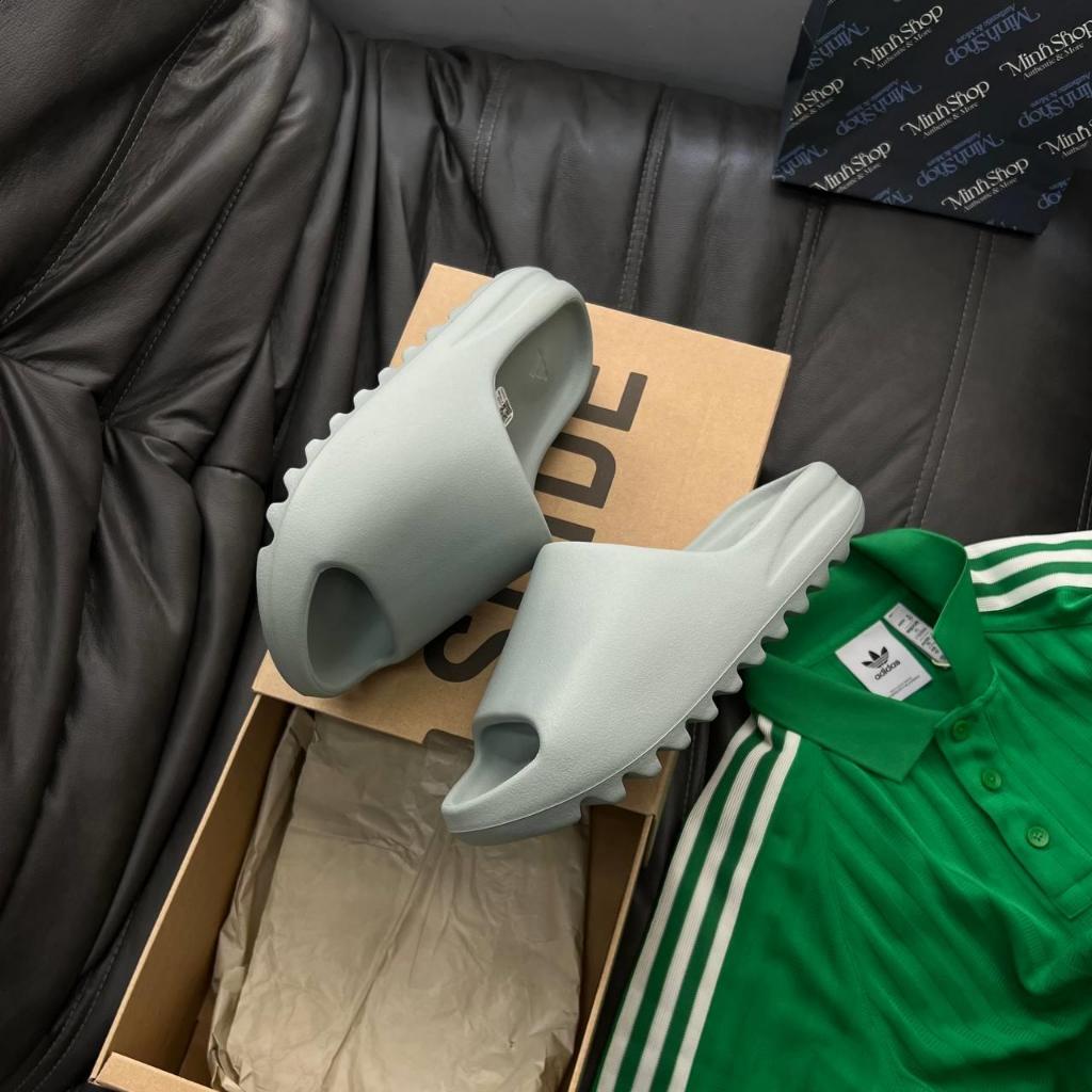 Dép Yz_Slide đế răng cưa, dép đúc Yz_slide chống trơn trượt hàng S.cấp full bill box