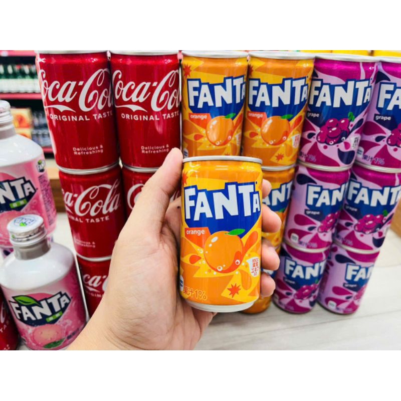 Nước Fanta Vị Cam 160ml Nhật Bản