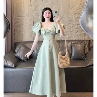 [Maxi] Đầm Maxi đi biển silk cao cấp -  Nhà Lỳ Có Maxi