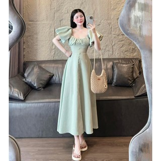 [Maxi] Đầm Maxi đi biển silk cao cấp -  Nhà Lỳ Có Maxi
