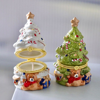 Nến thơm trang trí để bàn Noel