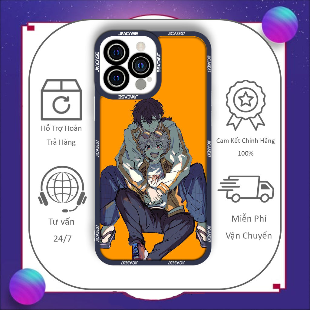 Ốp lưng iphone cạnh vuông Jicase  Windbreaker  2