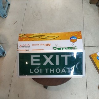 Đèn exit, đèn thoát hiểm , đèn dẫn nối các loại 1 mặt, 2 mặt