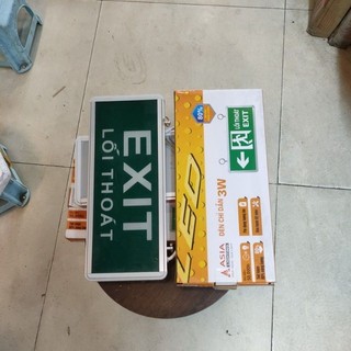 Đèn exit, đèn thoát hiểm , đèn dẫn nối các loại 1 mặt, 2 mặt