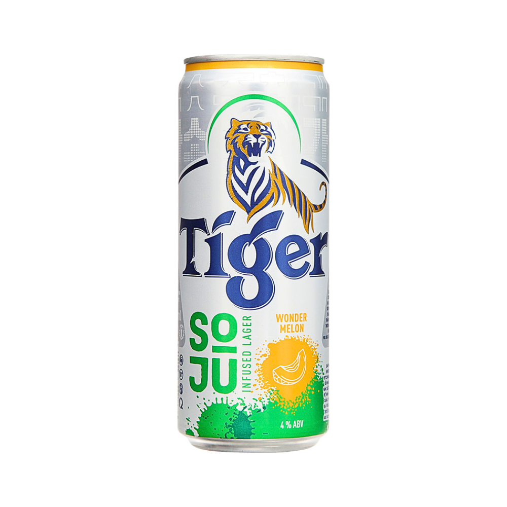 Bia Tiger Soju Dưa lưới 330ml