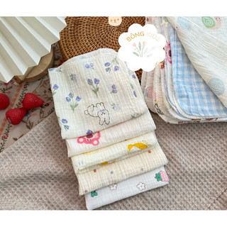 Khăn sữa Xô Muslin thấm hút tốt 29x30cm