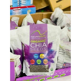 Hạt chia Nutiva chia seed 1,36 kg mẫu mới