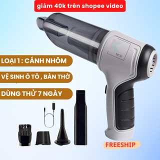 Máy Hút Bụi Cầm Tay Không Dây Nhật Bản TAMASHIO 6 Đầu Hút, Máy Hút Bụi Ô Tô, Giường Nệm, Lông Chó Mèo