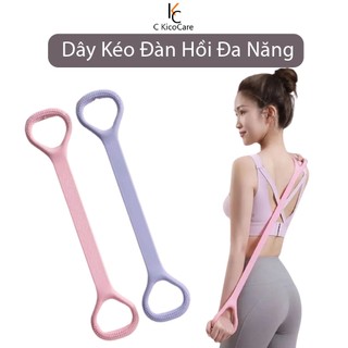 Dây Kéo Đàn Hồi Tập Thể Lực, Tập tay Đa Năng Vòng Số 8 KICO - DAYDH02 -DAYDH03