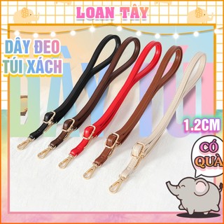 Dây Da Bản Nhỏ Đeo Túi Dày 2 Lớp ThinPro 1.2cm Xịn Sò L2556