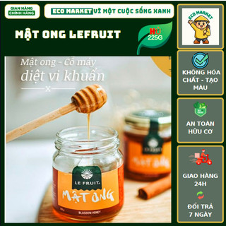Mật ong nguyên chất thiên nhiên hoa cà phê Lefruit 225g
