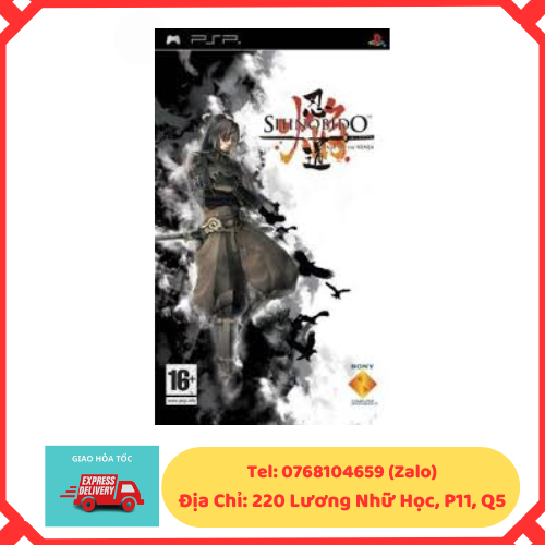 Đĩa game PSP Shinobido (Ninja Psp) 2nd