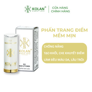Phấn trang điểm mềm mịn b.b makeup powder che khuyết điểm, chống nắng, làm trắng da kolan 10g