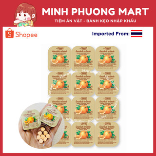 Kẹo ngậm C vỉ 24 hộp Thái Lan vitamin C hình trái tim siêu dễ thương