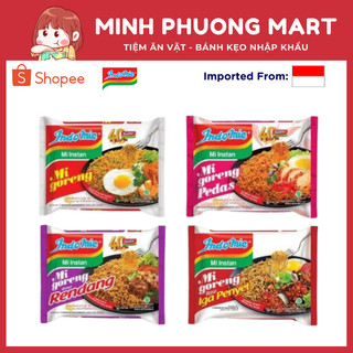 [COMBO] Mì xào khô/ mì trộn INDOMIE Goreng thương hiệu Indofoods