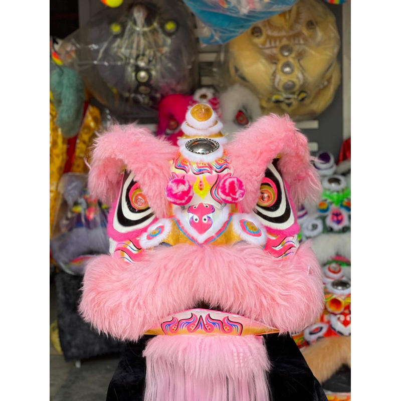 [Lân mỏ zảnh, full bộ]sườn may,tre combo 1 đầu 1đuôi 2 quần