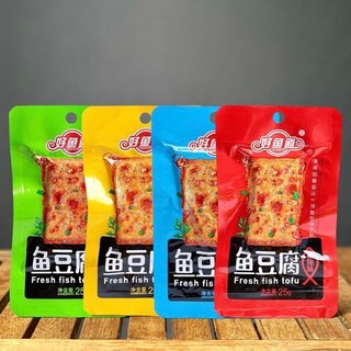 Đậu hũ chả cá tẩm vị ăn liền - gói 25g