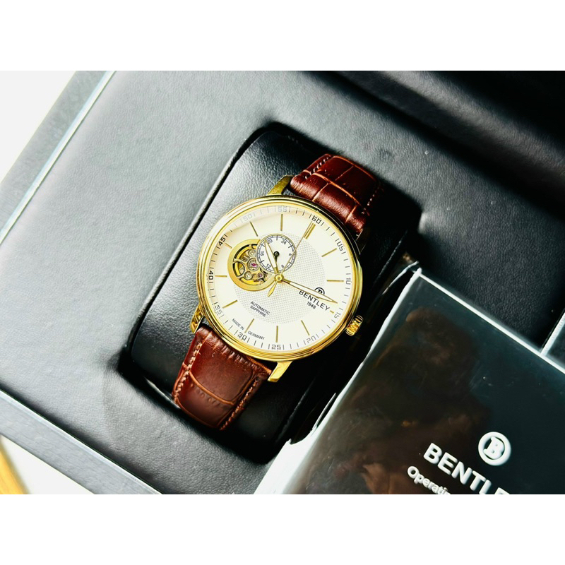 [Chính Hãng 100%] Đồng Hồ Nam Bentley BL1832 (1832) -25MKWD Trăng Khuyết Máy cơ (Automatic) Kính Sap