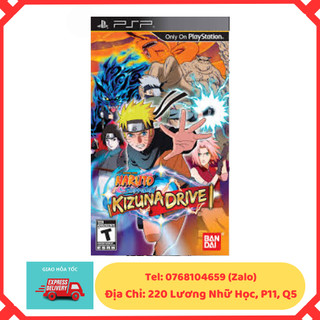 Đĩa game PSP Naruto Shippuden Kizuna Drive - 2nd