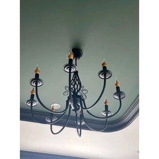 Đèn chùm nến mỹ thuật phong cách Bắc Âu