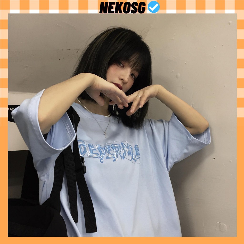 Áo thun tay lỡ form rộng Mimi Shop, áo phông form rộng Unisex ATL231