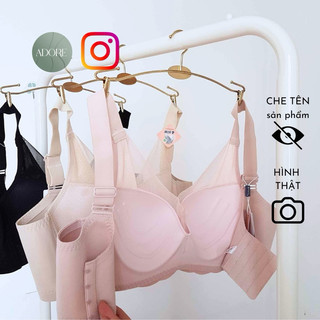 Áo lót ngực gom mỡ lưng, chất liệu su non, không gọng, chống chảy sệ (hàng loại 1) Adore Lingerie