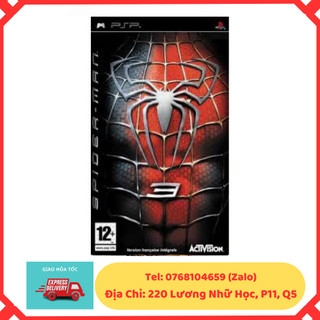 Đĩa game PSP Spider Man 3 Psp - 2nd (người nhện PSP)