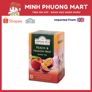 Trà Đào & Chanh leo AHMAD – hộp 40g/ 20 túi