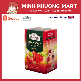 Trà Dâu AHMAD hộp 40g/ 20 túi lọc