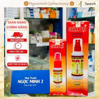 ✅ Dầu xoa bóp Chỉ Thống Linh Chánh Đại dạng xịt